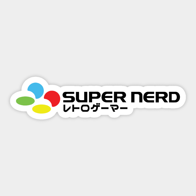 Super Nerd Sticker by L. Marco Miranda